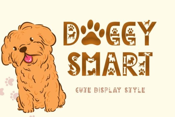 Discover the Playful Charm of the Doggy Smart Font