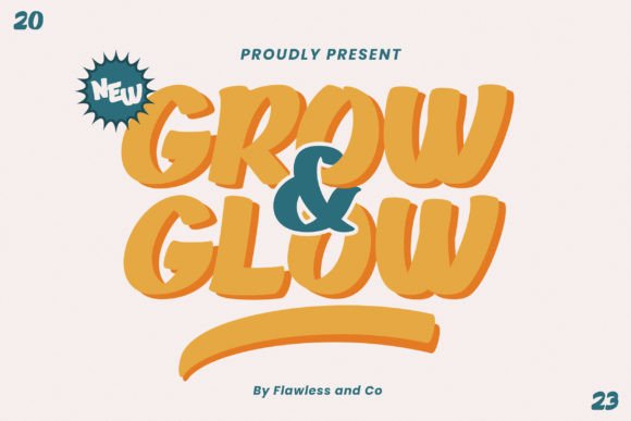 Grow and Glow: A Font That Brings Whimsy to Your Work