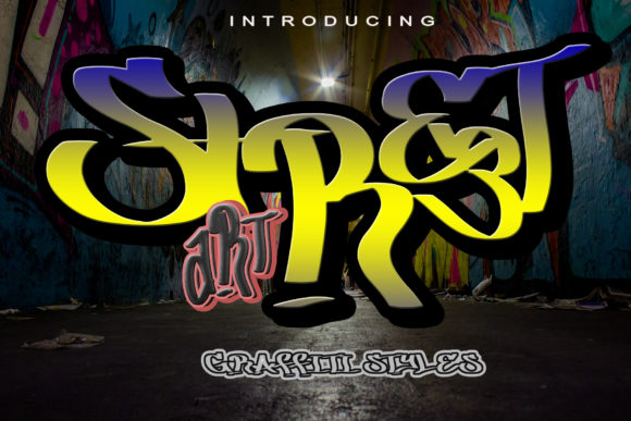 Street Art: A Display Font for Joyful Designs