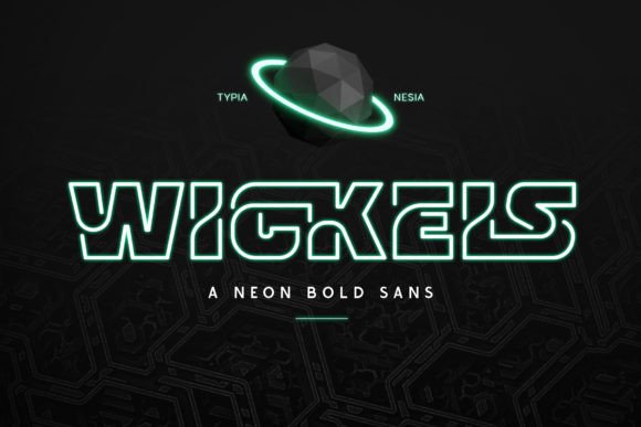Wickels: Where Futuristic Flair Meets Retro Neon Glow